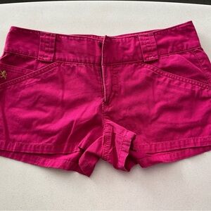 Express Pink High Waist Shorts